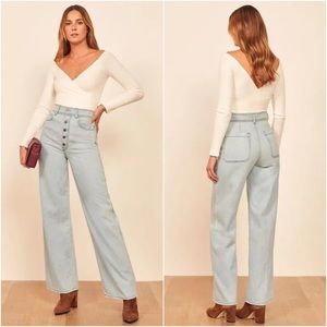 Reformation Olive Jean in Palawan - Size 29